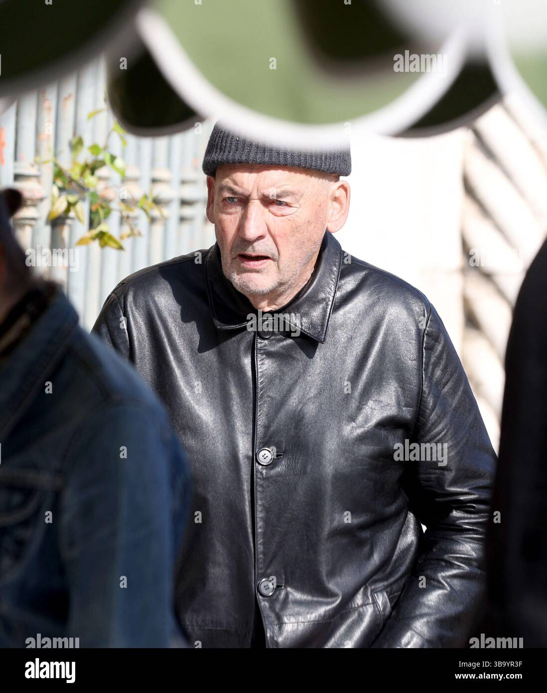Dutch architect, Remment Lucas Koolhaas arrives at the opening ...