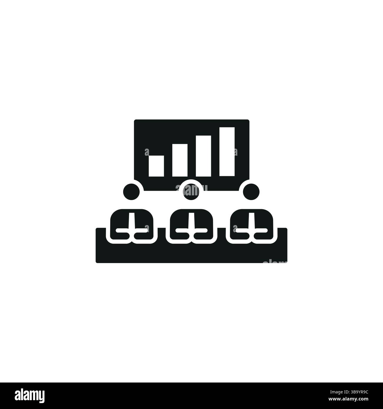 Panel Presentation Icon Stock Vector Image & Art - Alamy