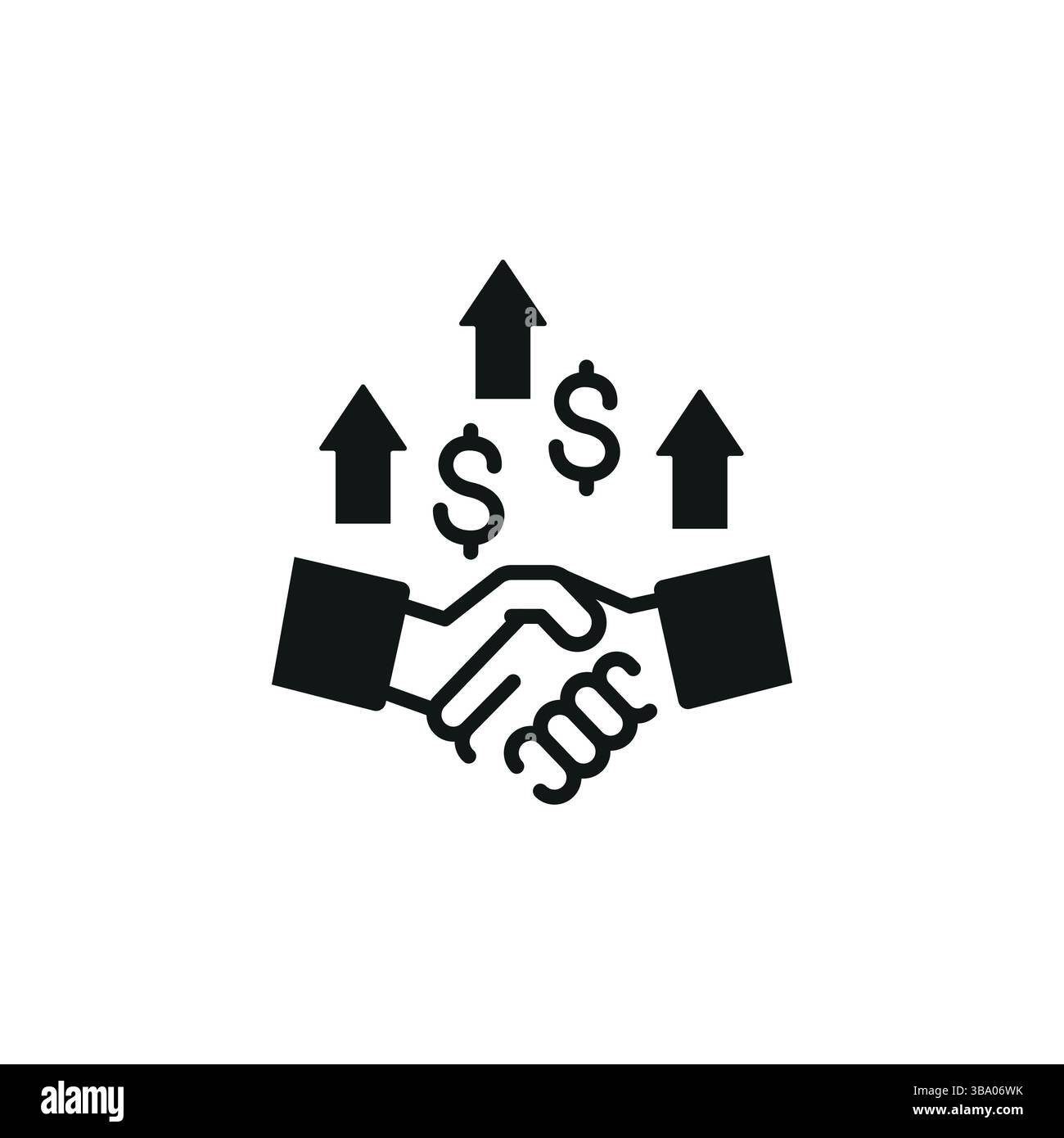 Contract deal agreement negotiation Stock Vector Images - Alamy