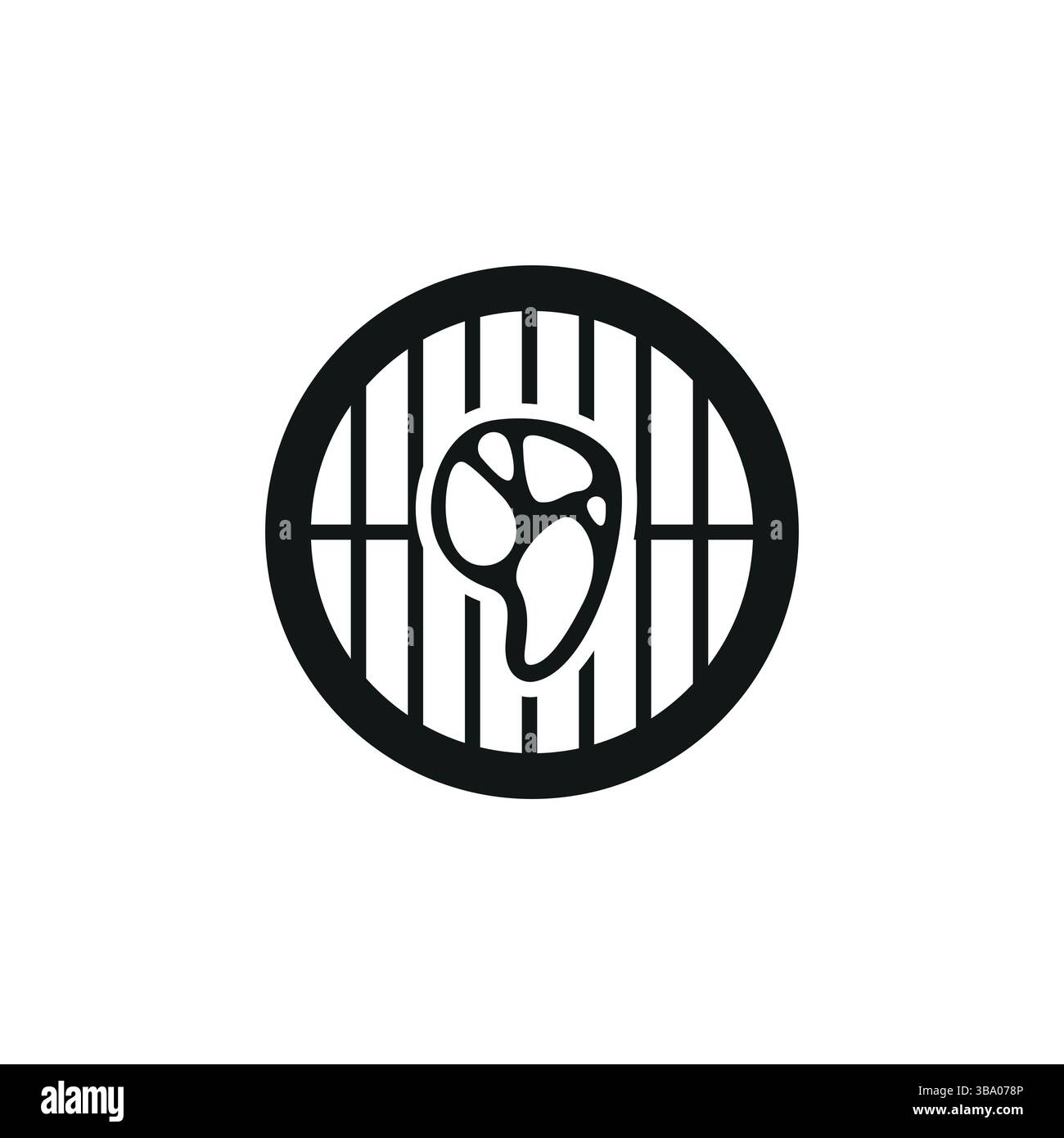 Grilled Steak Icon Stock Vector Image & Art - Alamy
