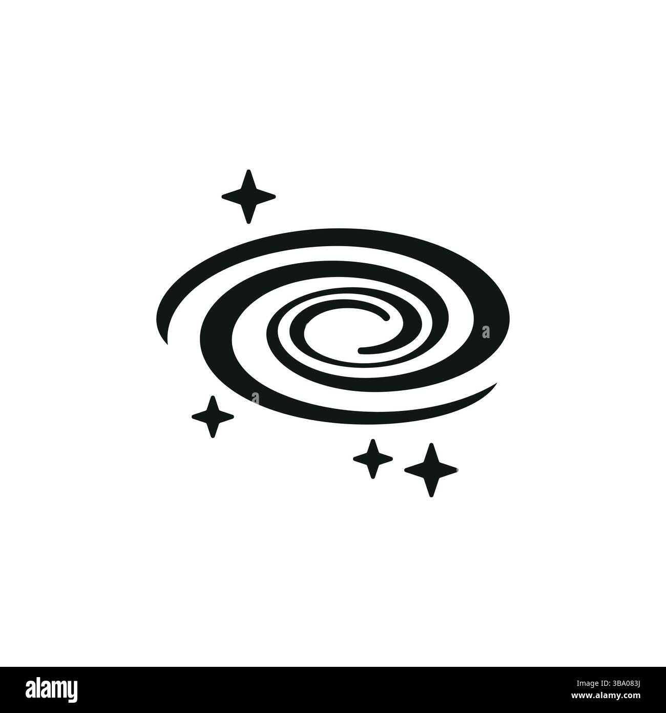 Galaxy Icon Stock Vector