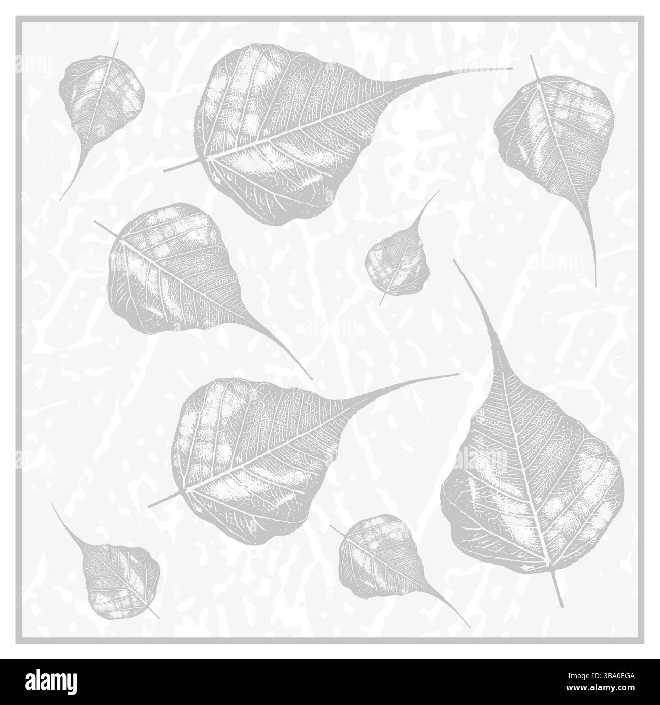 Botanical wall art vector set. Abstract Plant Art design for wall framed prints, canvas prints, poster. Stock Vector