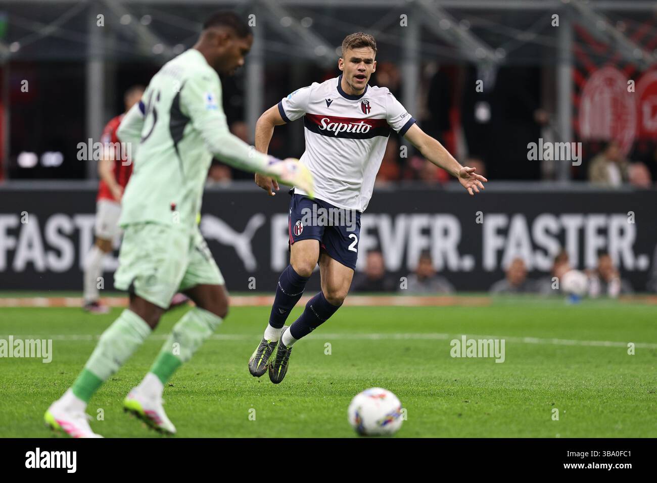 Thijs Dallinga (Bologna) ;during the Italian Serie A match between ...