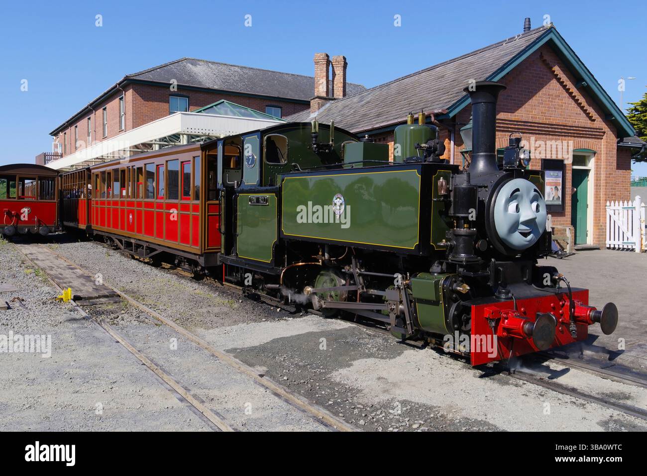 Tom Rolt Controls Talyllyn railway tom rolt hi-res stock photography and images - Alamy