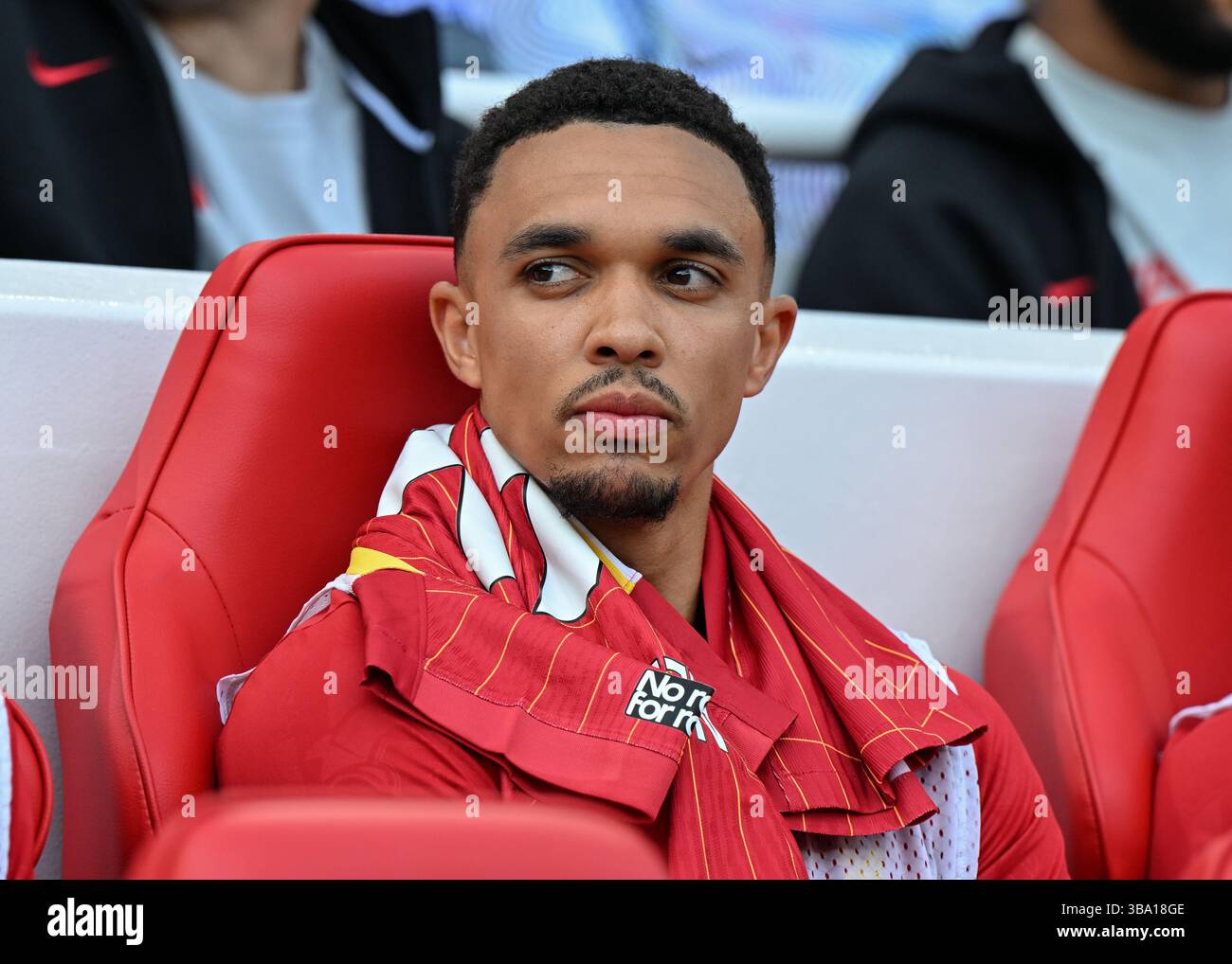 Liverpool, UK. 11th May, 2025. Trent Alexander-Arnold of Liverpool on ...