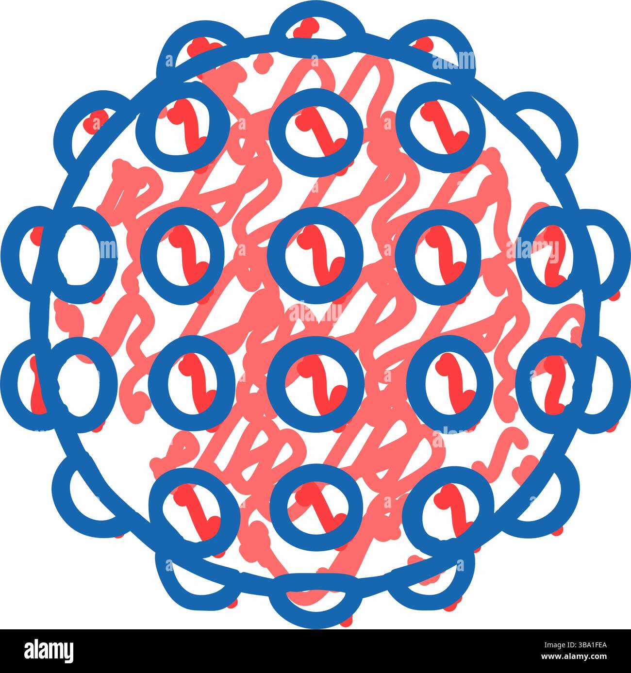 tactile toy fidget icon doodle illustration Stock Vector Image & Art ...