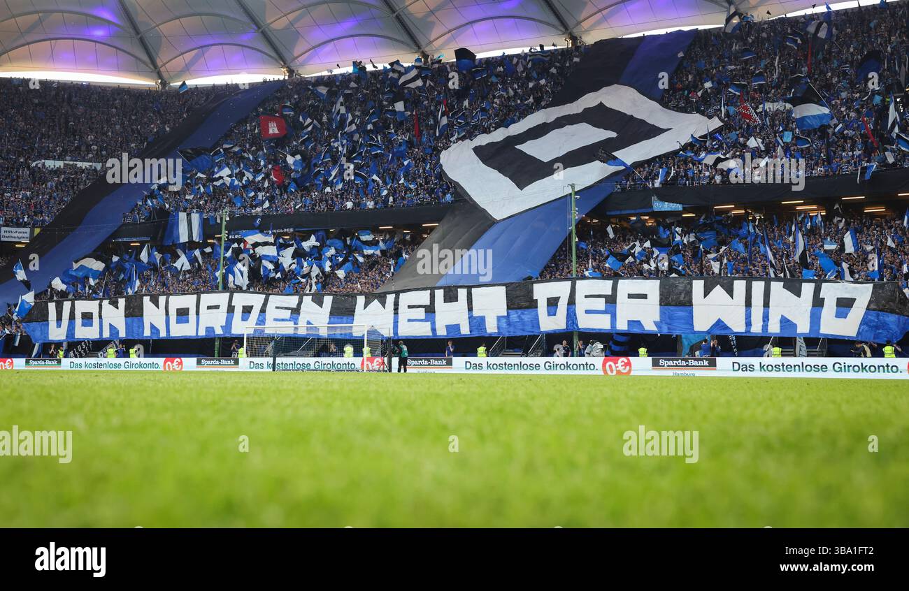 Hamburg, Germany. 10th May, 2025. Soccer: Bundesliga 2, Hamburger SV ...