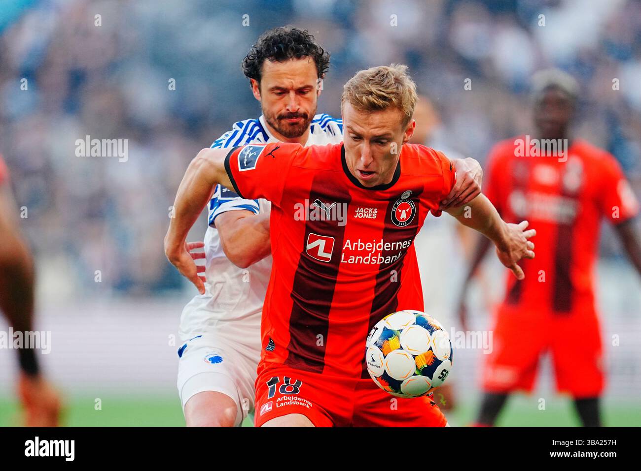 Copenhagen, Denmark. 11th May, 2025. Superligakampen mellem FC ...
