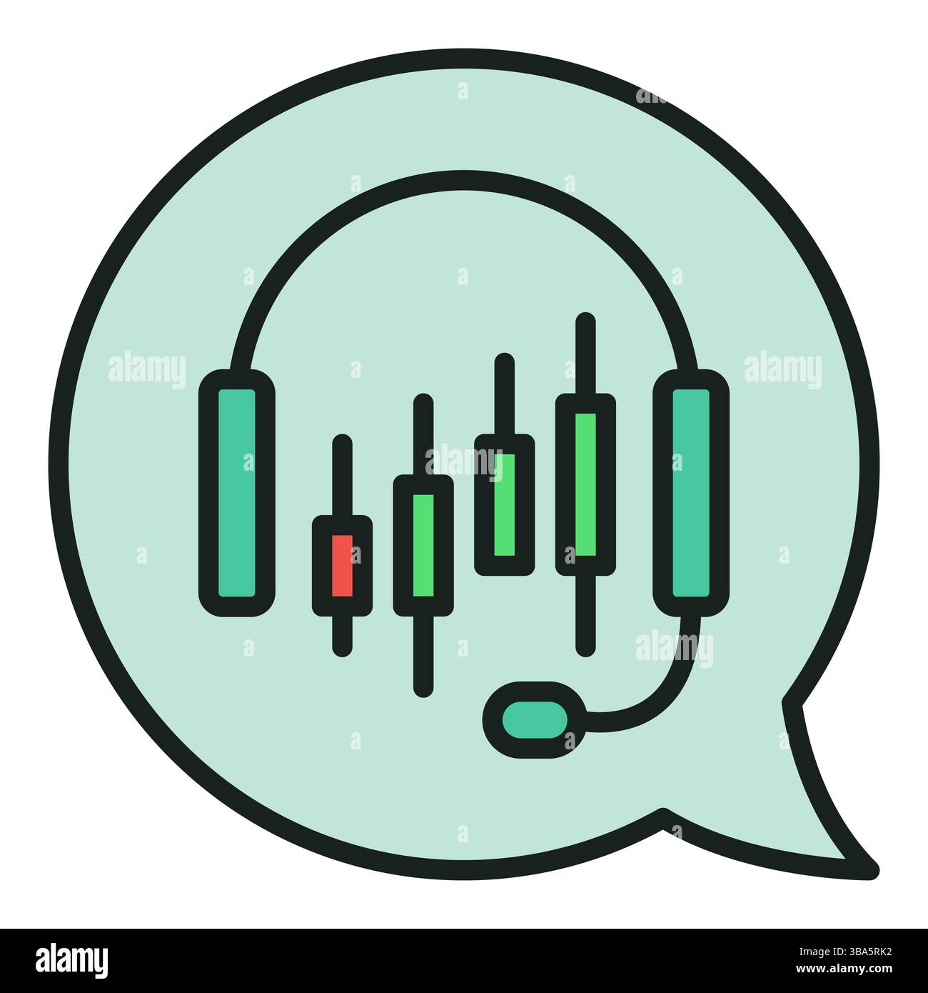 Automated Cryptocurrency Trading vector concept colored icon or sign Stock Vector