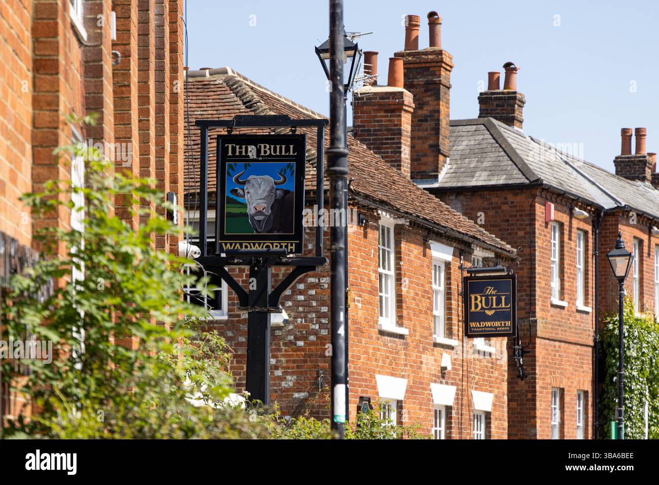 Theale high street, Theale, Berkshire Stock Photo
