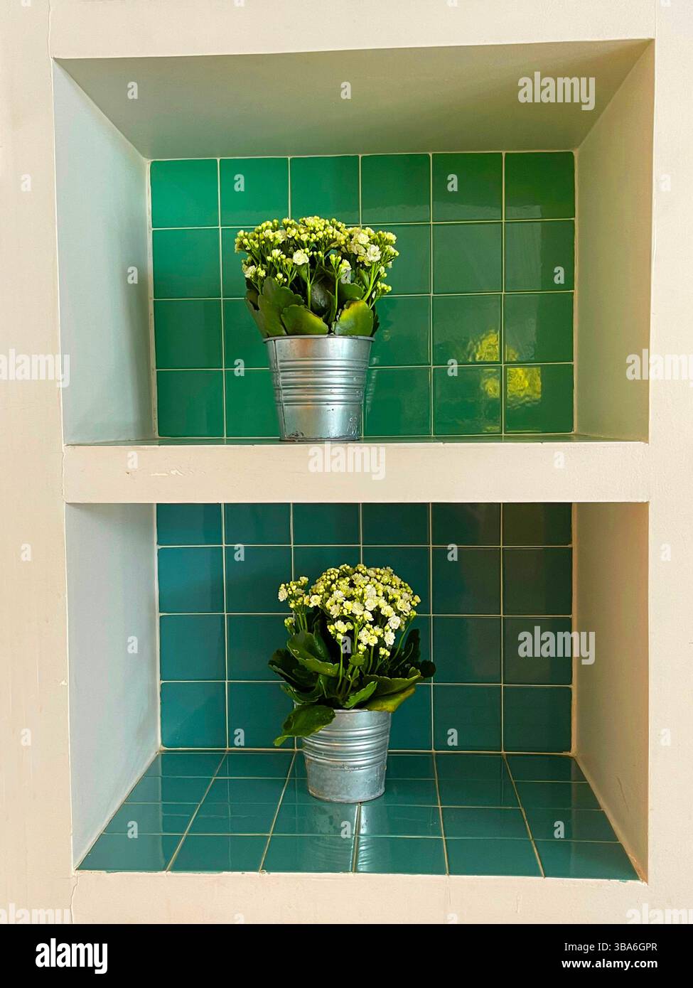 Decorative pots. - Smartphone Captured Stock Image