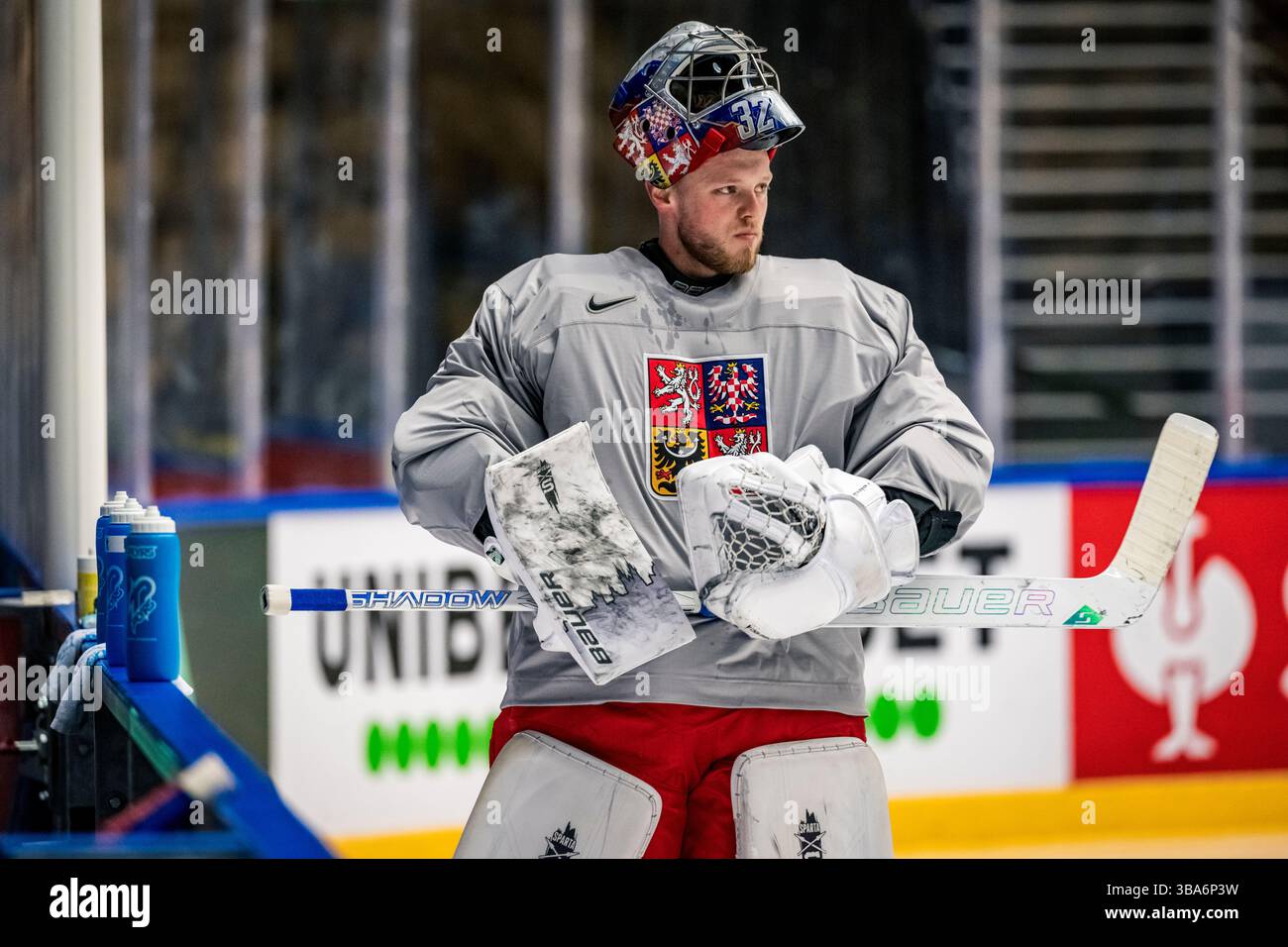 Herning Denmark 12th May 2025 Goalkeeper Josef Korenar During The herning-denmark-12th-may-2025-goalkeeper-josef-korenar-during-the