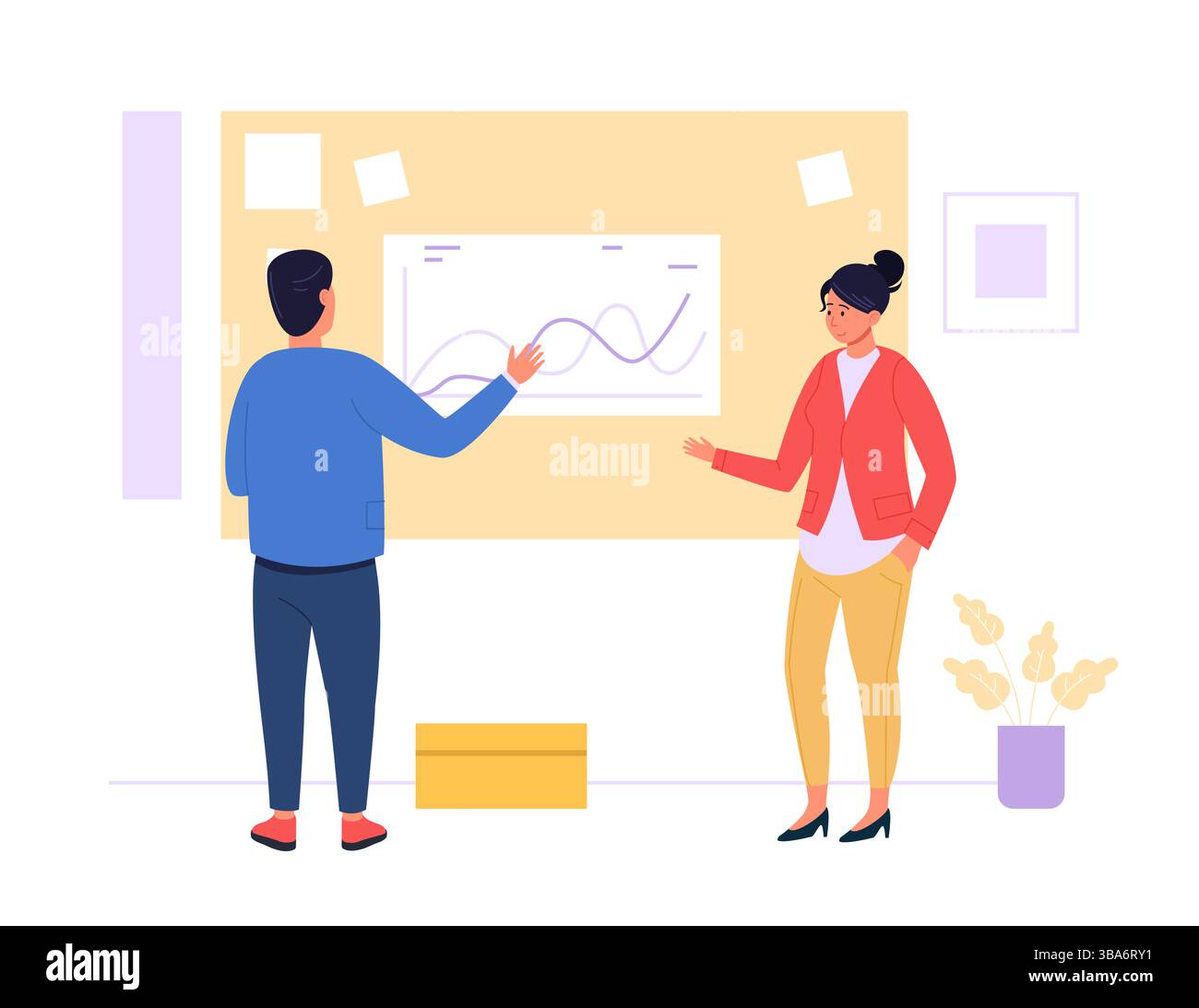 Business charts financial indicators on Cut Out Stock Images & Pictures ...