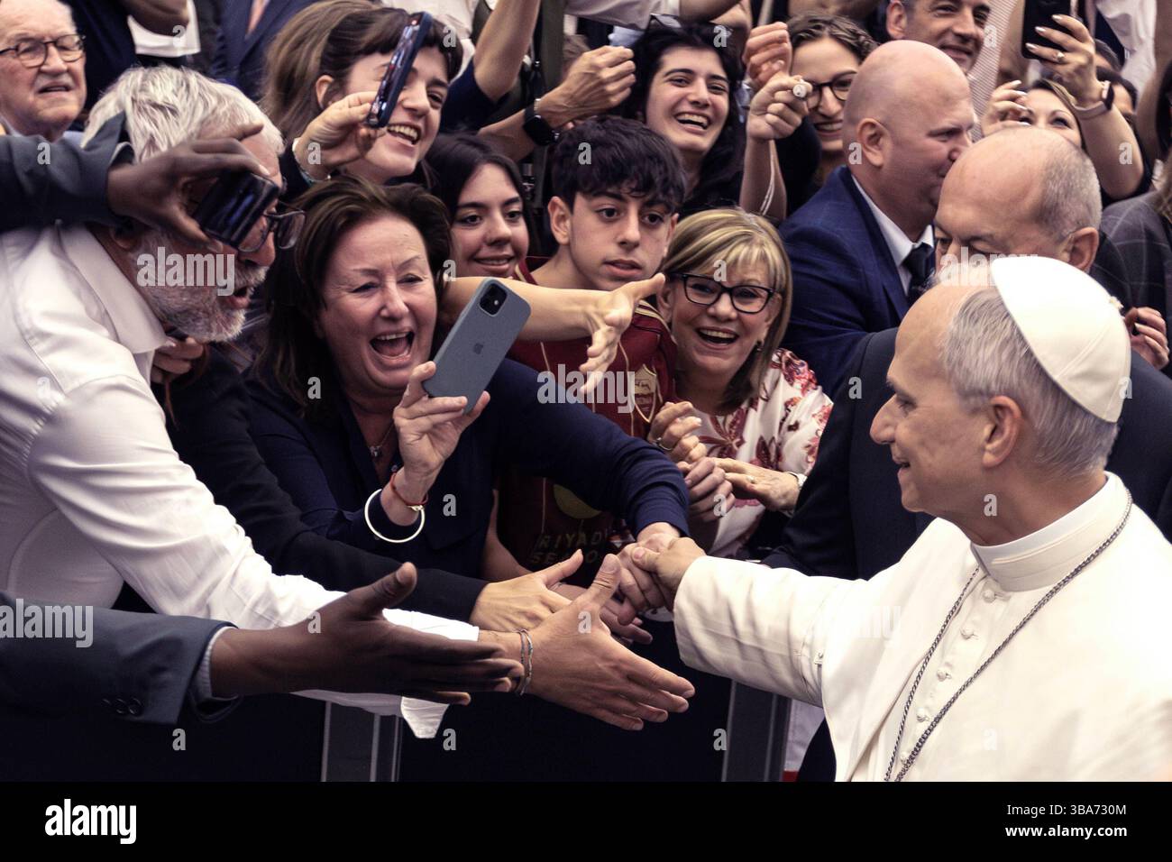New pope Leo XIV in the Vatican in Rome, Italy New elected Pope Leo XIV ...