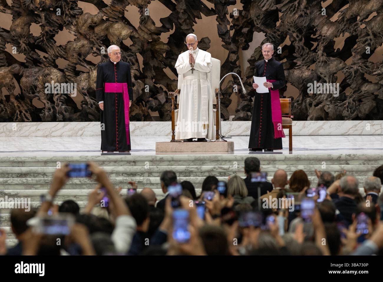 New pope Leo XIV in the Vatican in Rome, Italy New elected Pope Leo XIV ...
