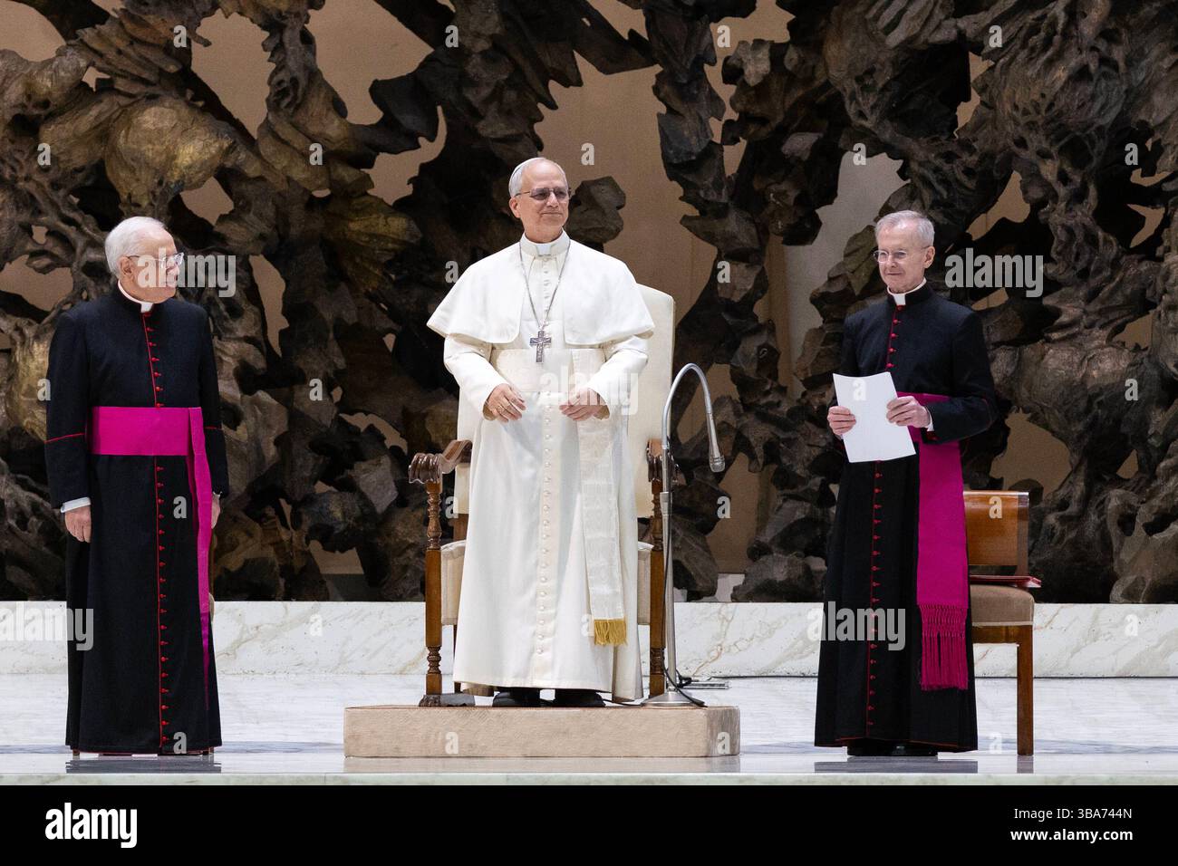 New pope Leo XIV in the Vatican in Rome, Italy New elected Pope Leo XIV ...