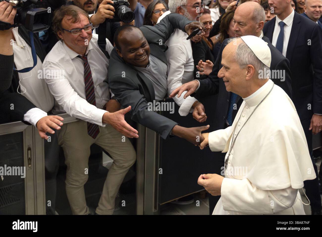 New pope Leo XIV in the Vatican in Rome, Italy New elected Pope Leo XIV ...