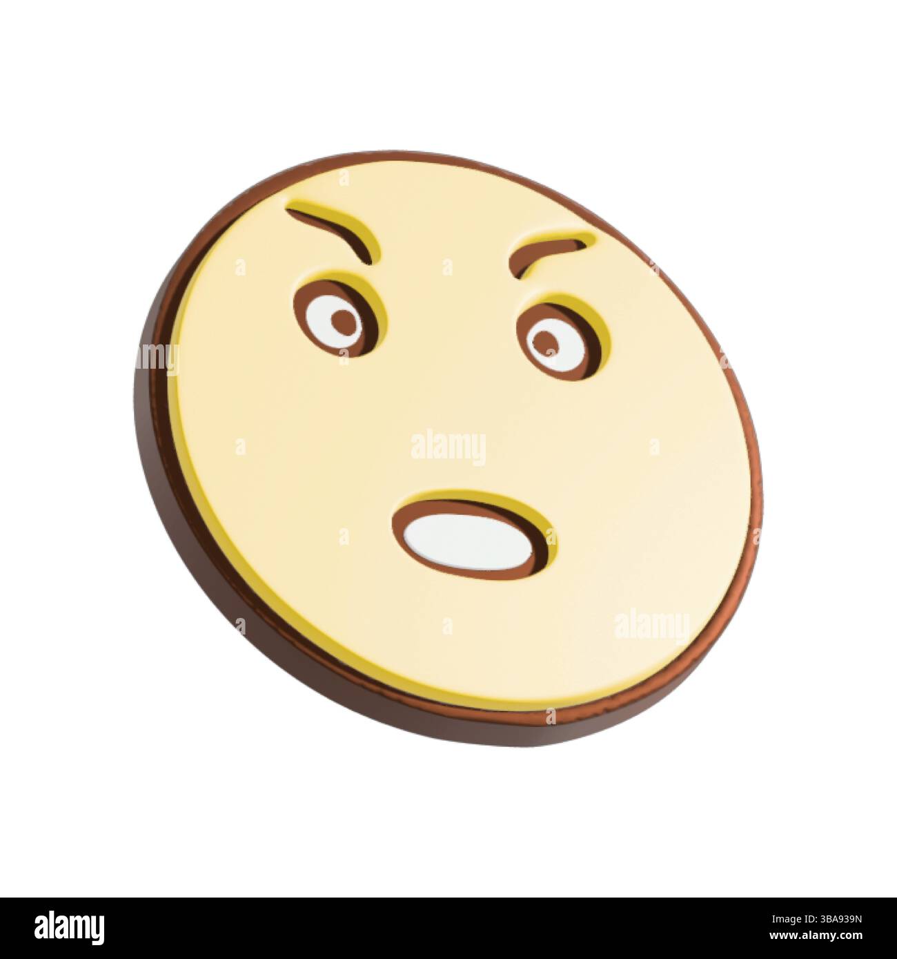 Angry expression on face Cut Out Stock Images \u0026 Pictures - Alamy, image size:1300x1389