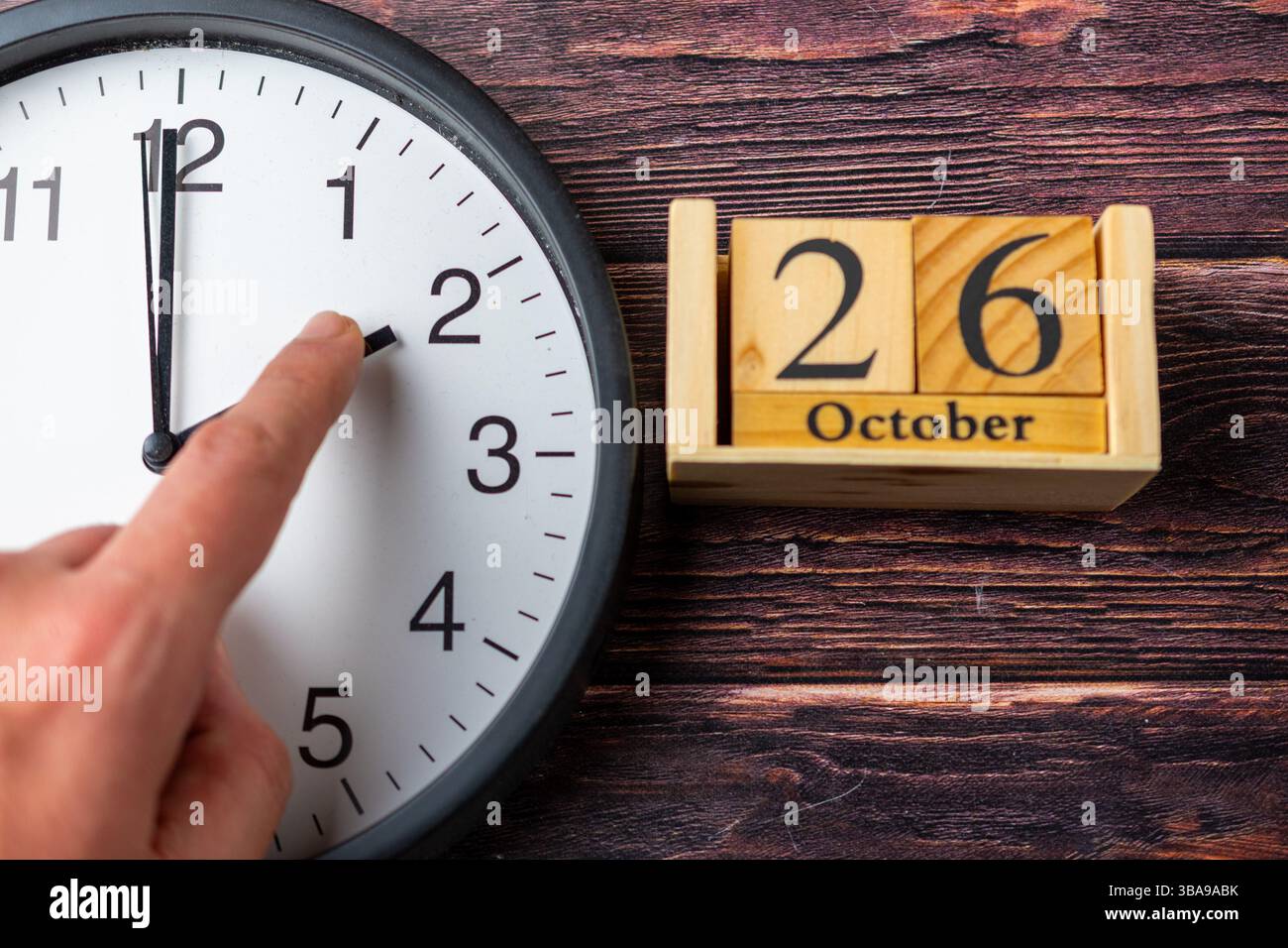 Daylight saving time Stock Photo