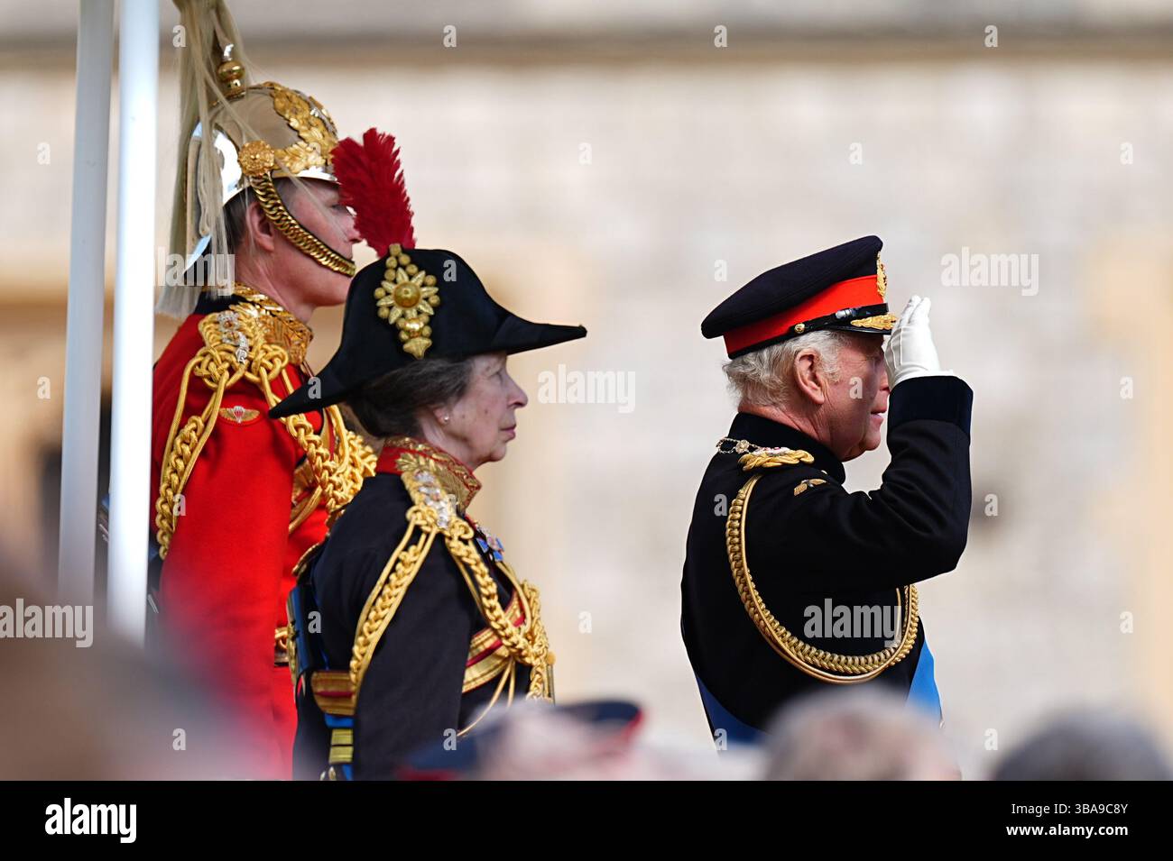 King Charles III, Colonel in Chief, The Household Cavalry, and the ...