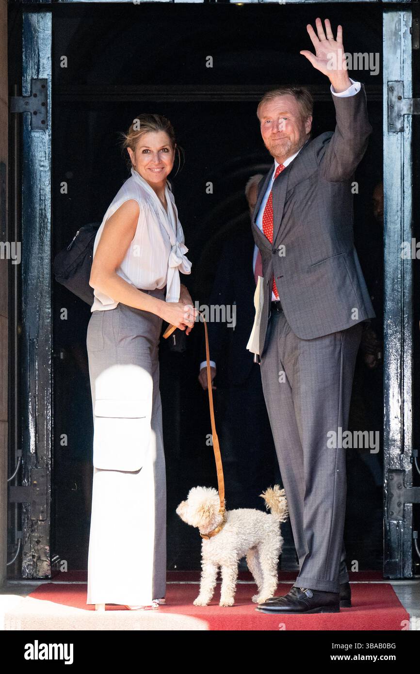 King Willem-Alexander and Queen Maxima attending the dinner for the ...