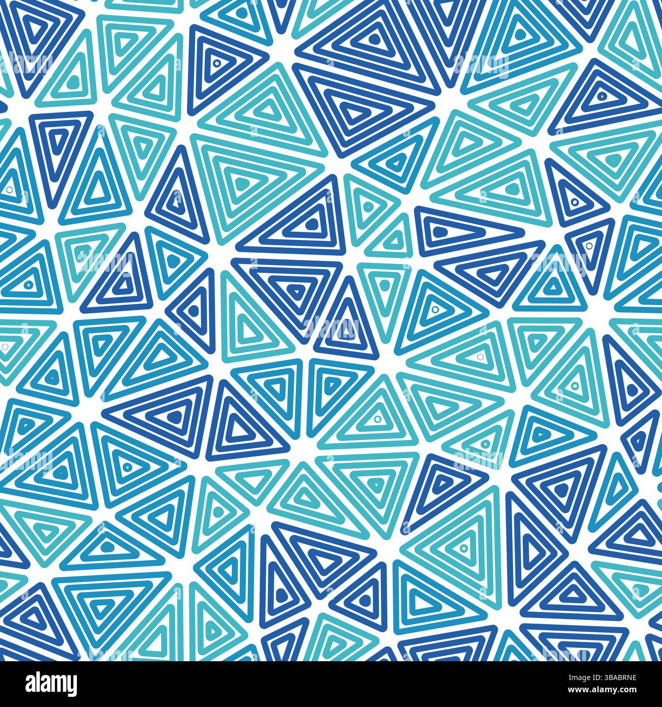 Geometric template background. Multiple repeated inner triangles ...