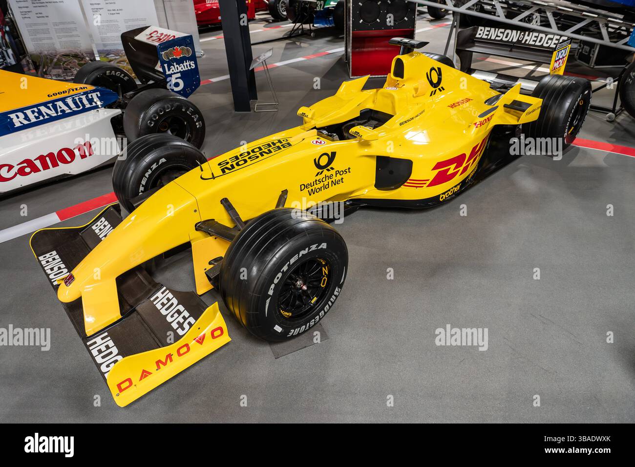 Jordan Honda EJ12 No.10 MINI-Z F-1ボディセット OLD Super Very Rare Kyosho MINI-Z Racer F1 BODYSET JORDAN