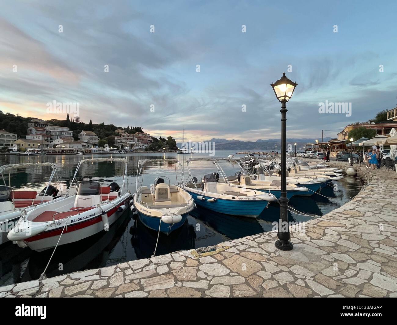 Kassiopi, Corfu, Greece - Smartphone Captured Stock Image