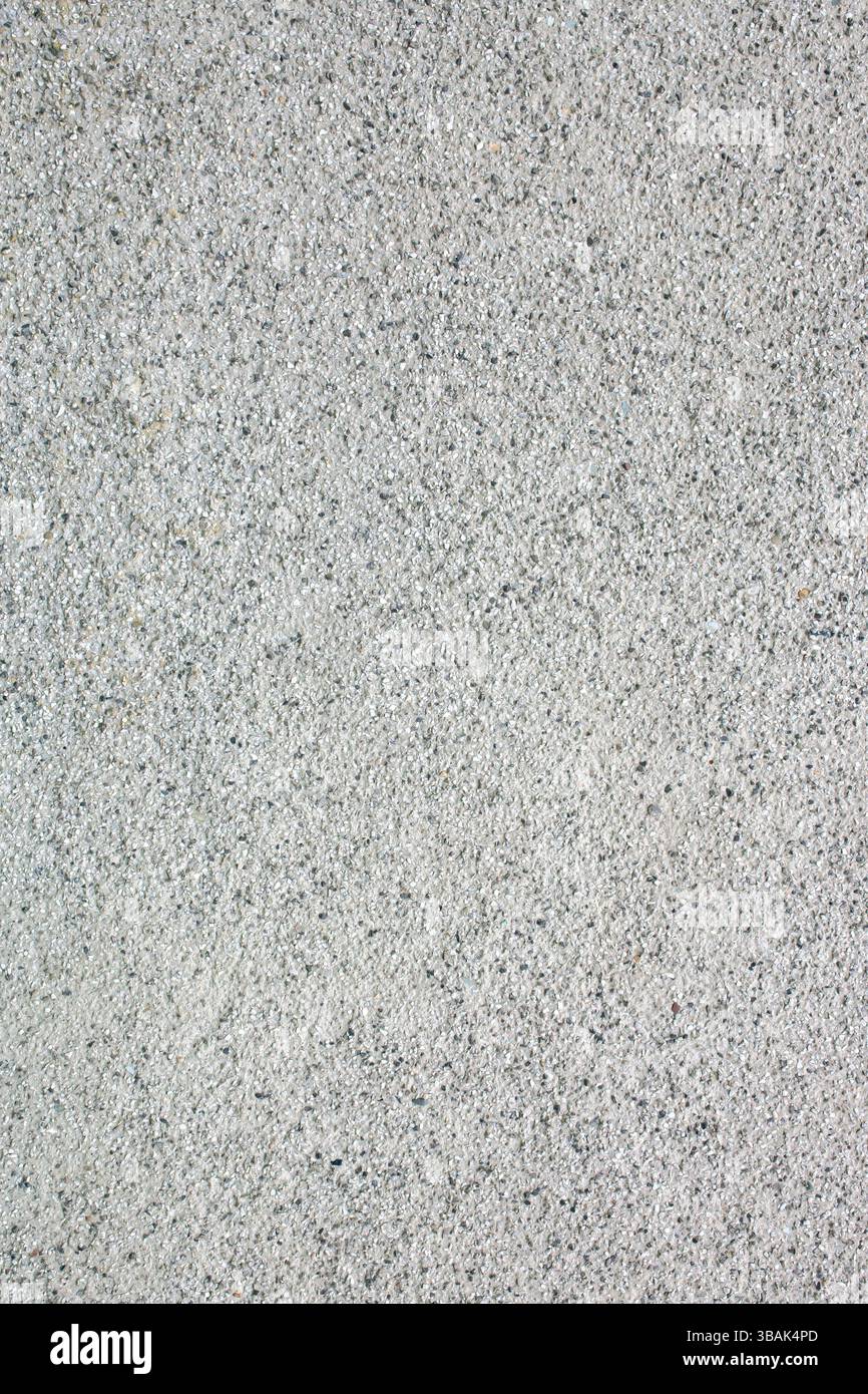 Pebble dash roughcast rendered external house wall background backdrop. External building render style concept. Stock Photo
