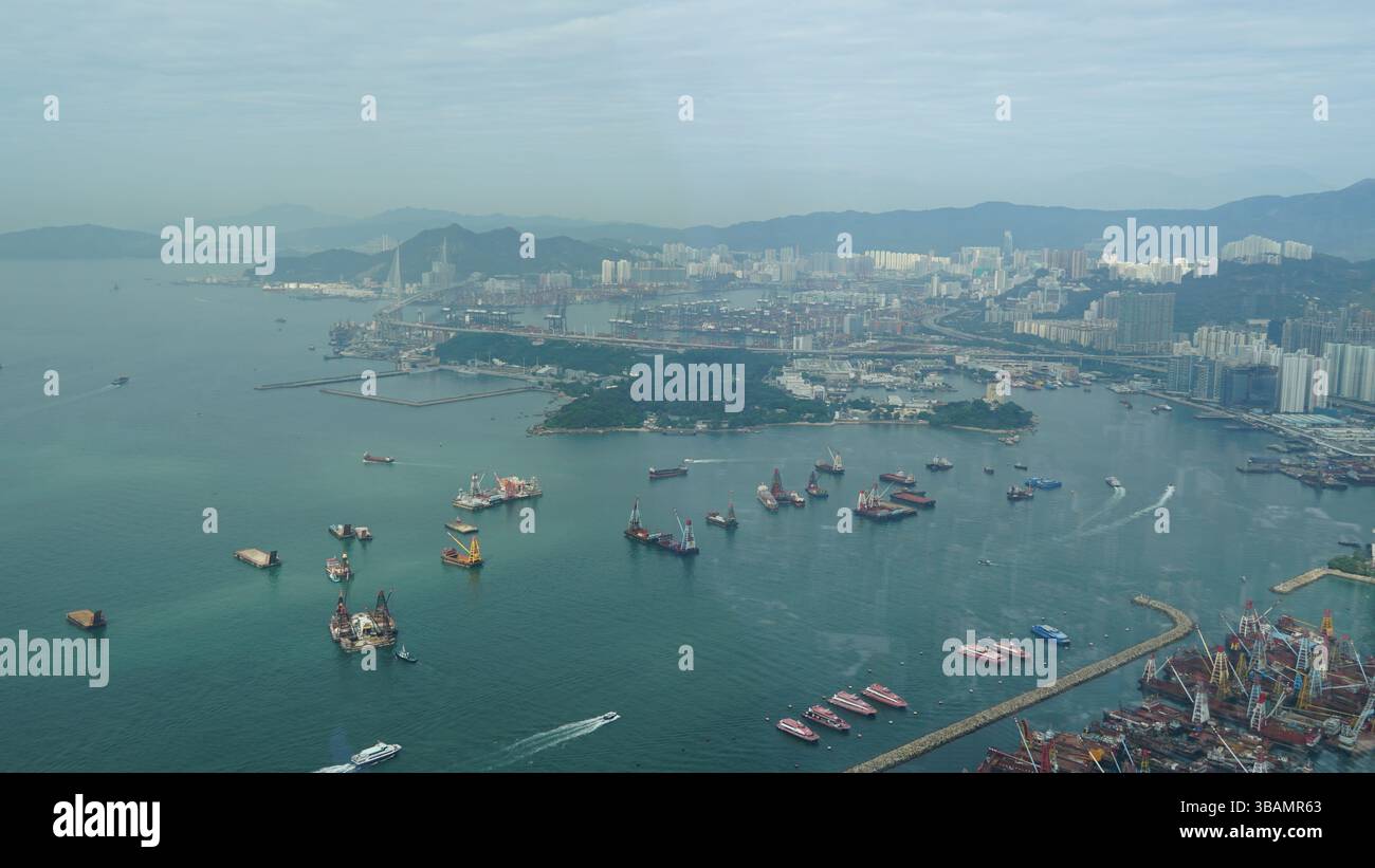 Hong kong aerial hi-res stock photography and images - Alamy