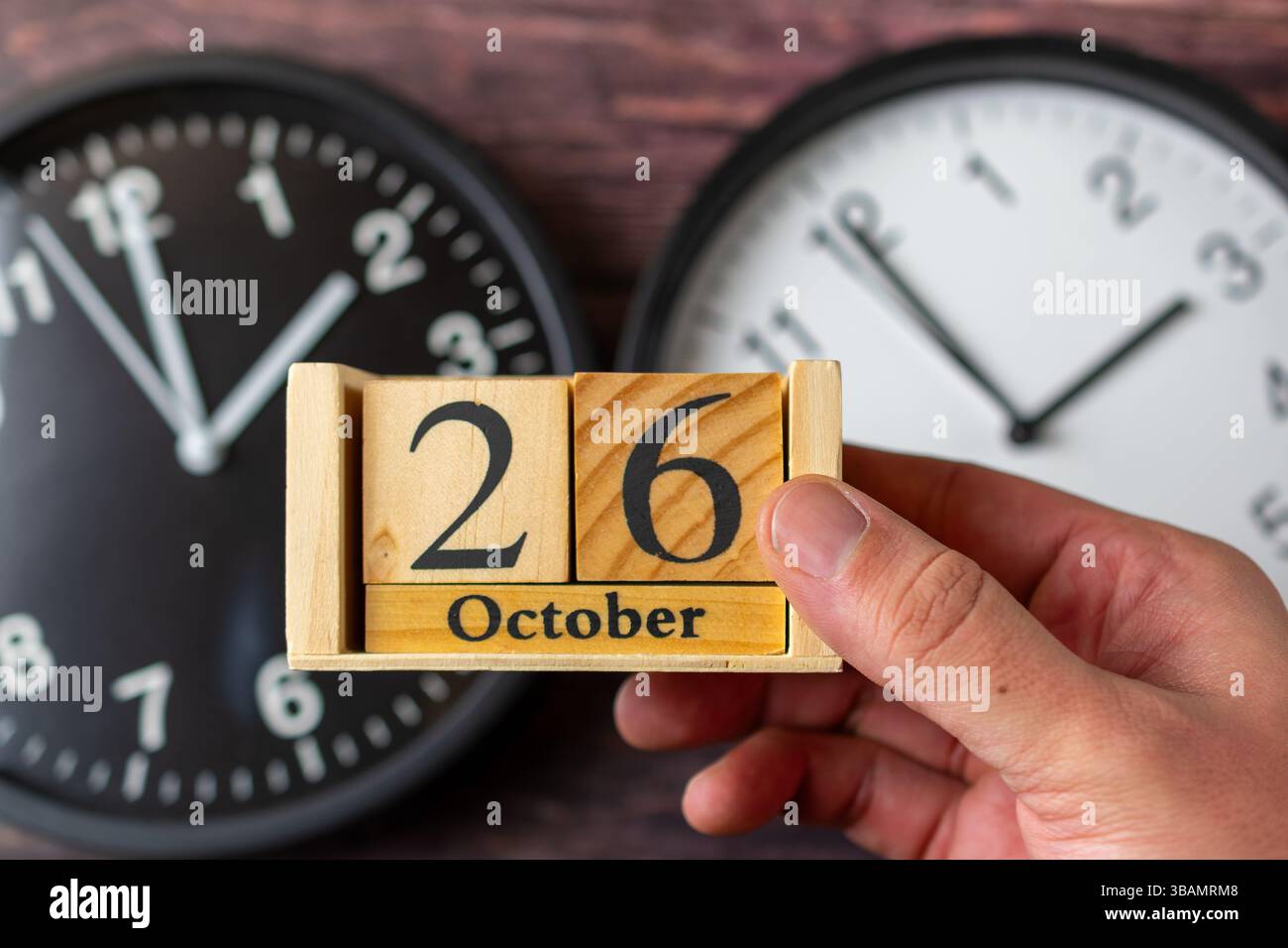 Daylight saving time Stock Photo