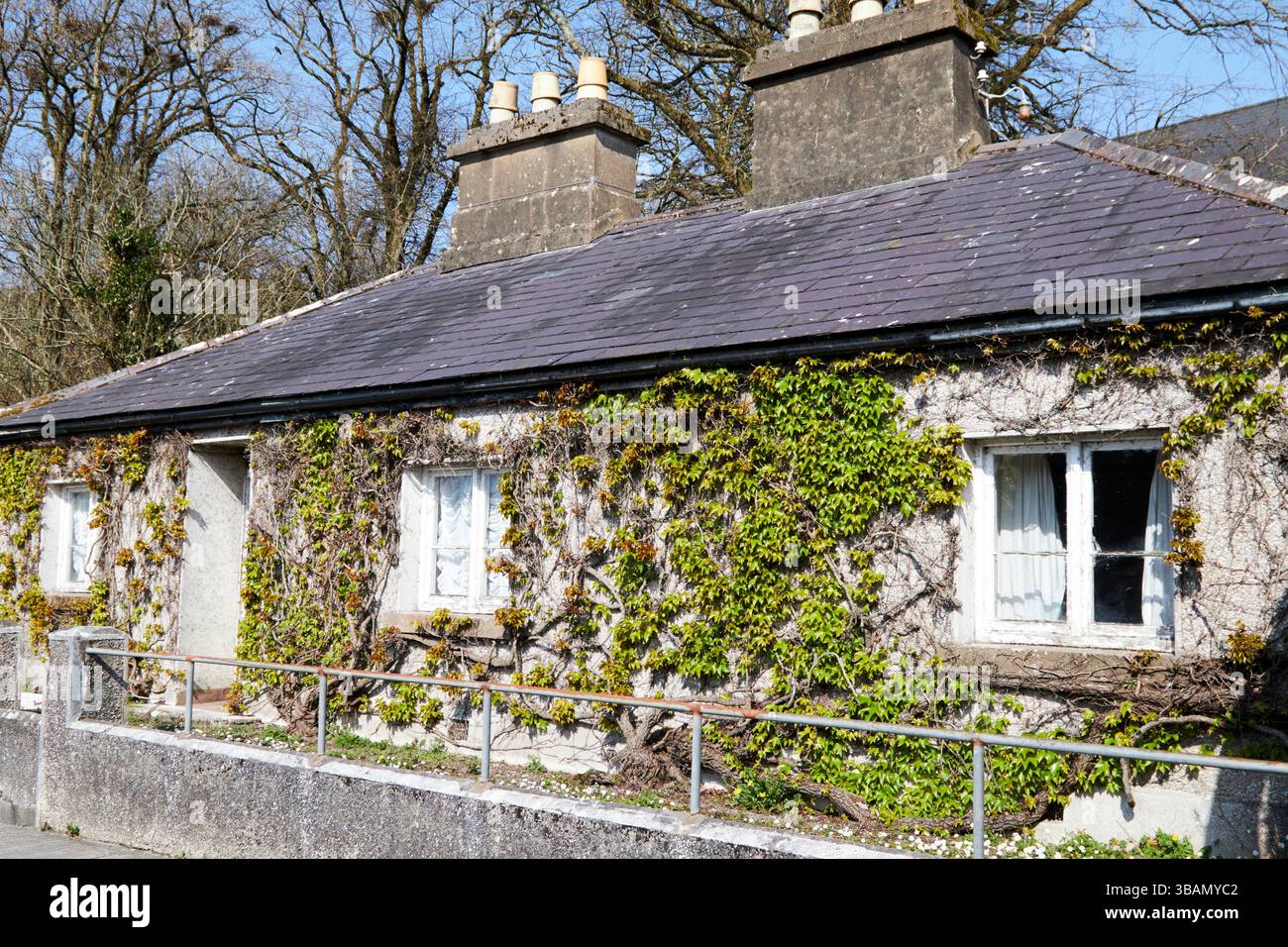 newport house gate lodge newport county mayo republic of ireland Stock Photo