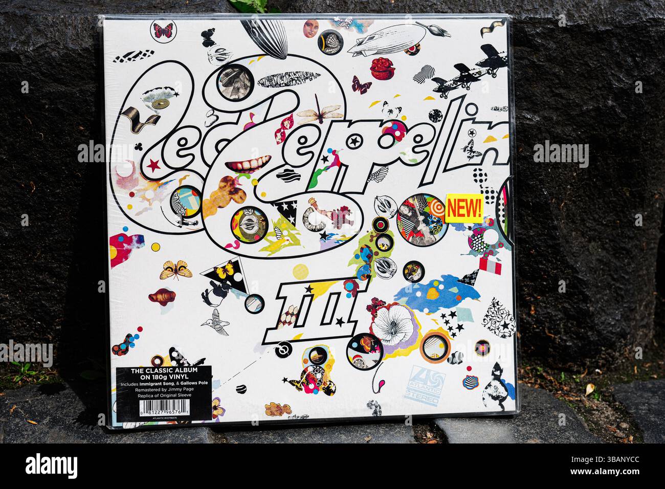 Zeppelin Colorful Lviv, Ukraine - May 13, 2025: Legendary Led Zeppelin III vinyl album ...