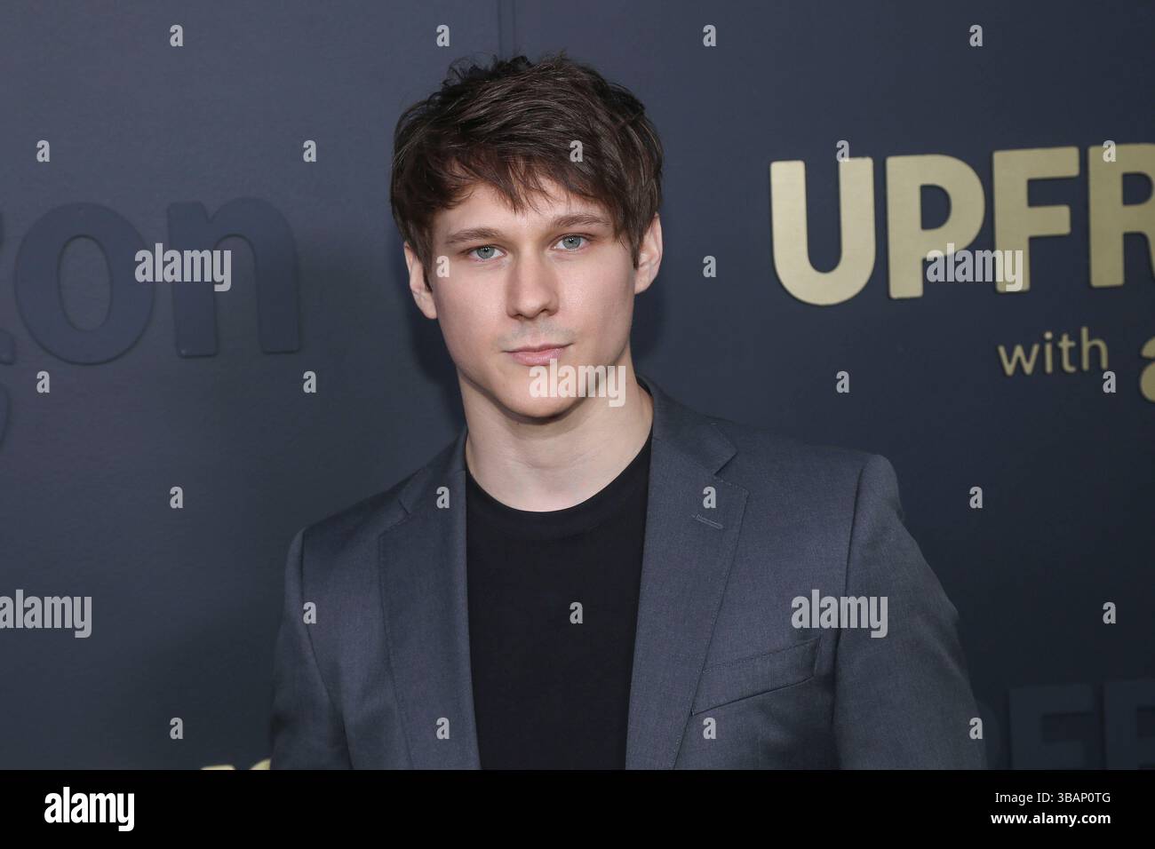 Actor Jacob Moskovitz attends the Amazon Upfront at the Beacon Theatre ...
