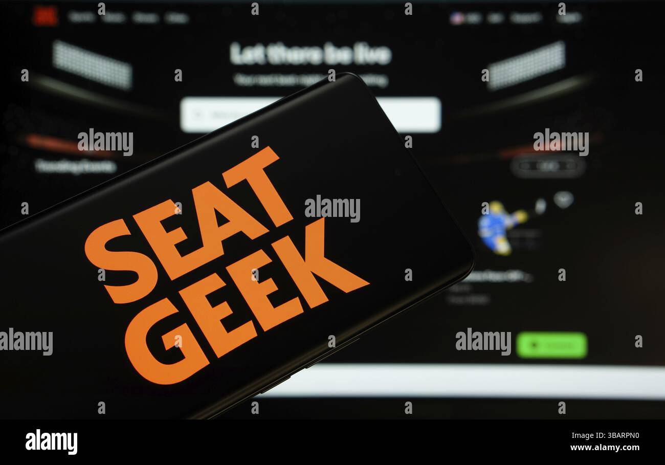 Dhaka, Bangladesh - 18 March 2025: The logo of the SeatGeek is ...