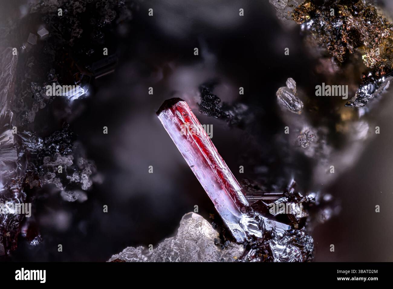 Ruby gem microscope hi-res stock photography and images - Alamy