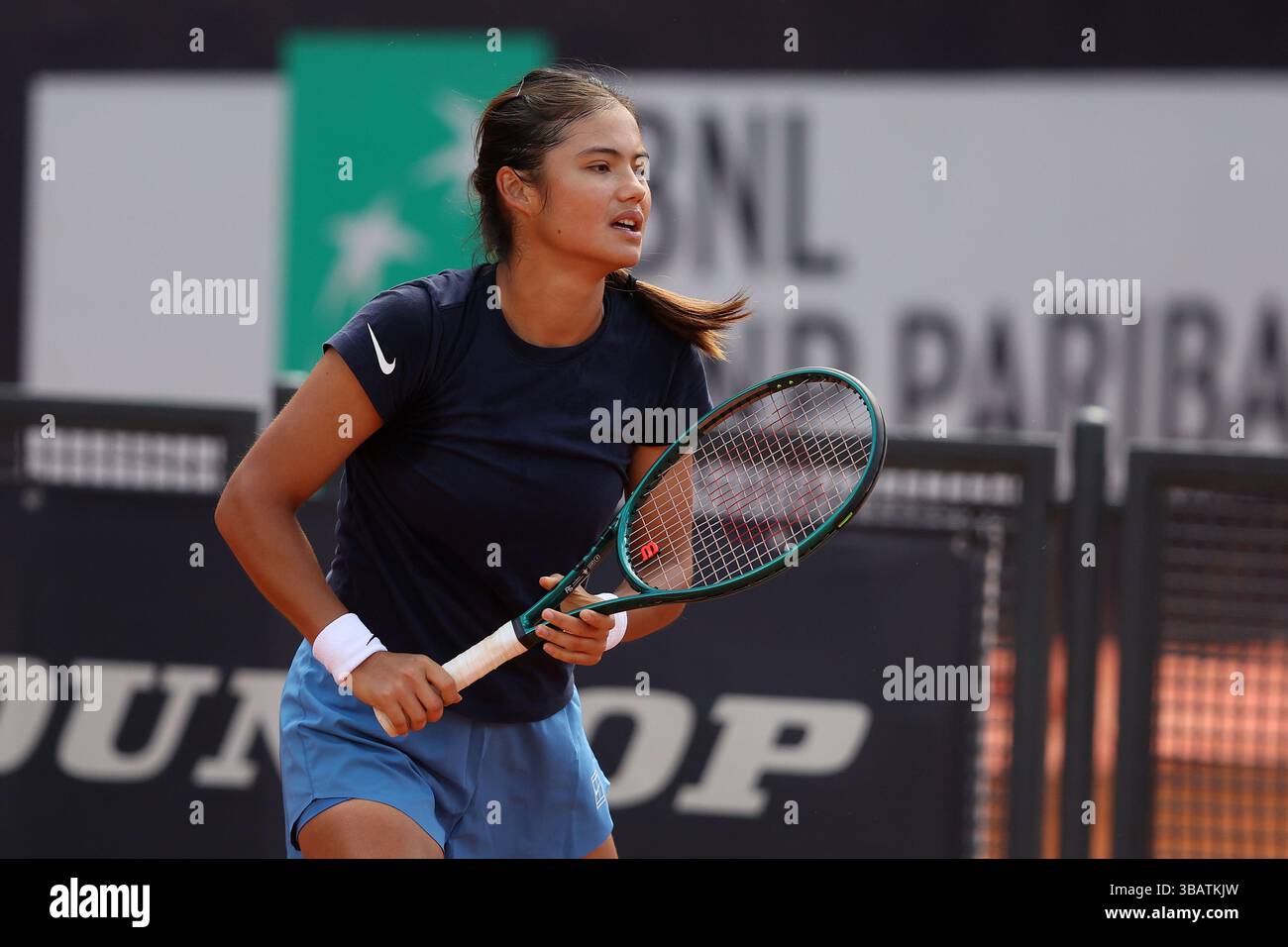 Raducanu Ranking Emma Raducanu ranking 49 seen in action during the training session for ...
