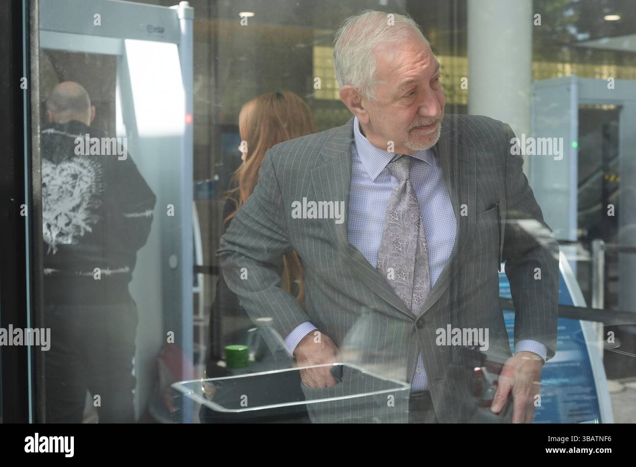 Attorney Mark Geragos, who represents Erik and Lyle Menendez, arrives