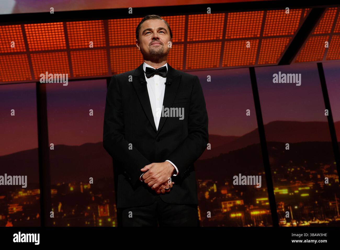 Leonardo DiCaprio appears during the opening ceremony of the 78th ...