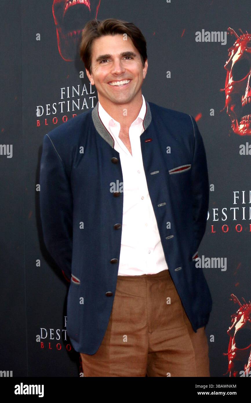 May 13 2025 Los Angeles Ca USA LOS ANGELES MAY 12 Miles Fisher May 13 2025 Los Angeles Ca Usa Los Angeles May 12 Miles Fisher At The Final Destination Bloodlines World Premiere At Tcl Chinese Theater Imax On May 12 2025 In Los Angeles Ca Credit Image Kay Blakezuma Press Wire Editorial Usage Only! Not For Commercial Usage! 3BAWNKM