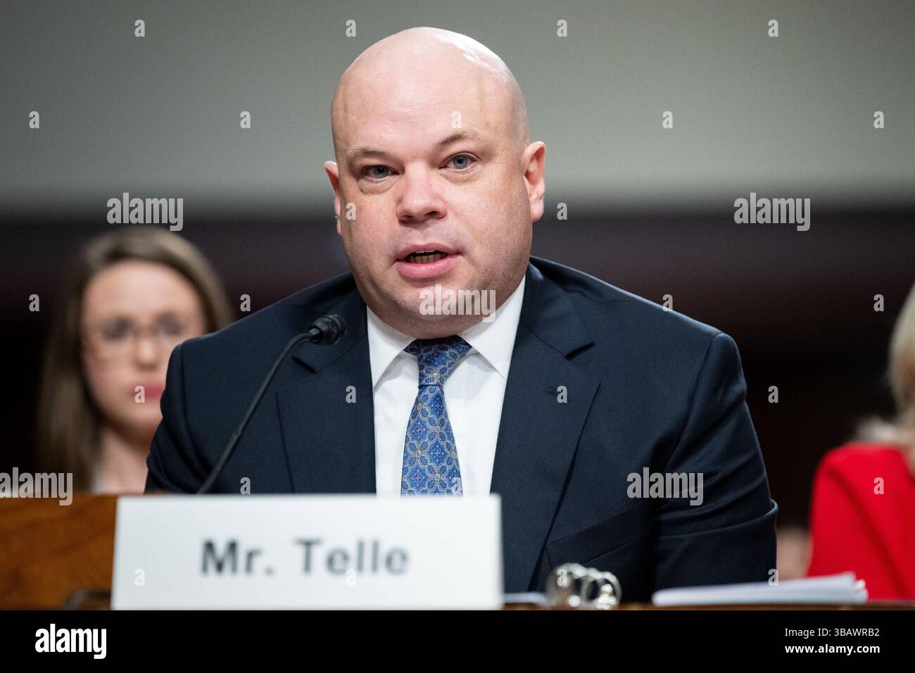Washington, United States. 13th May, 2025. Adam Telle, nominee to be an ...