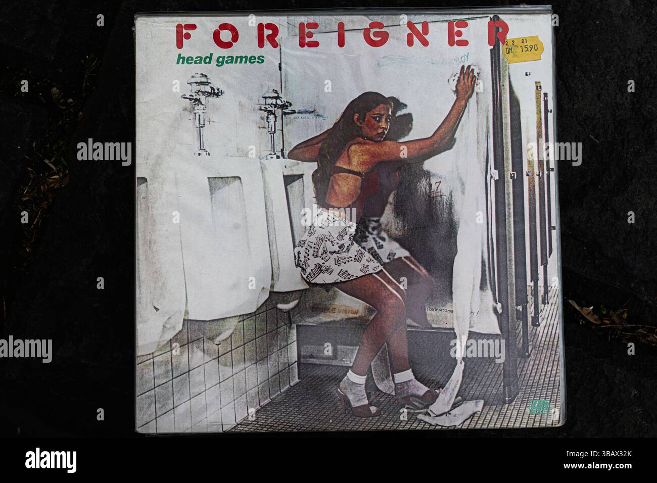 Foreigner - Head Games - Vintage Cover Album Stock Photo - Alamy