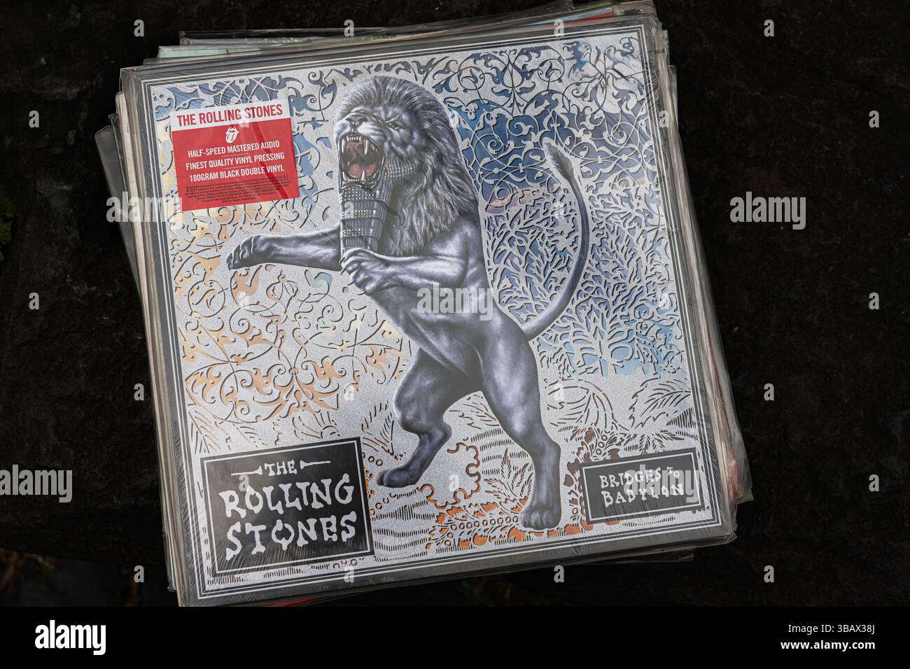 1997 The Rolling Stones – Bridges To Babylon album release poster