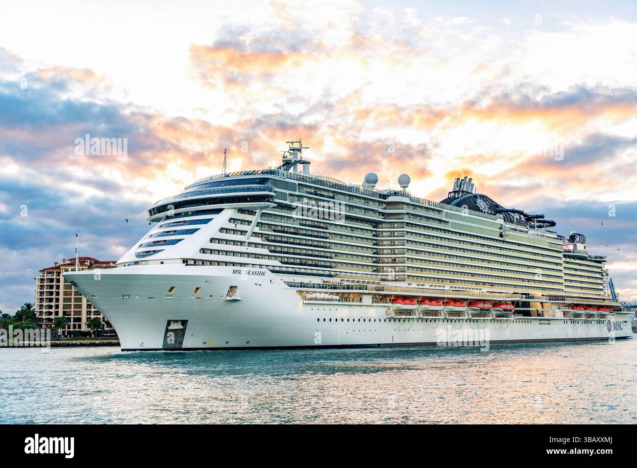 Miami Florida Usa December 23 2024 Msc Cruises Cruise Line