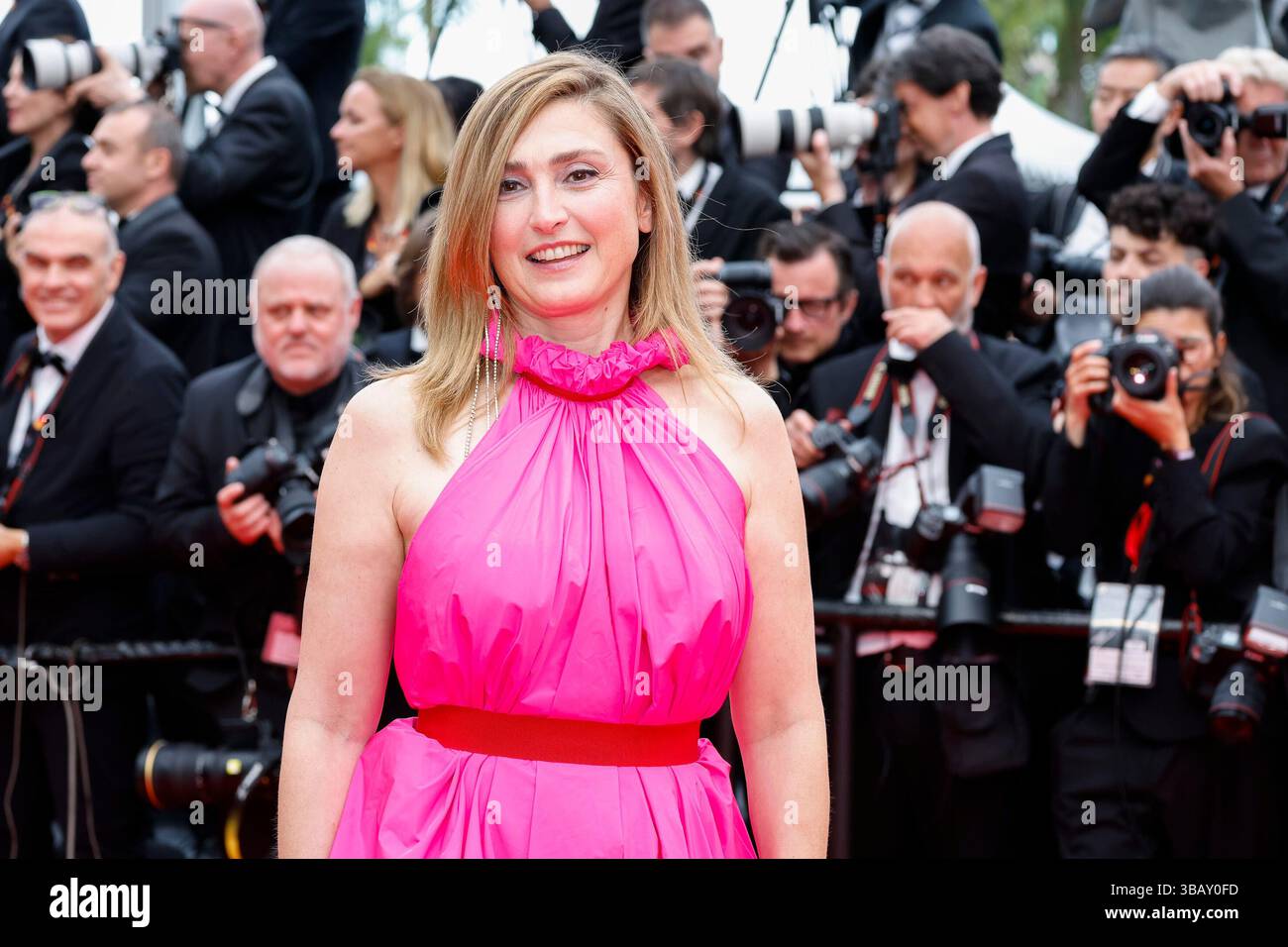 Julie Gayet Attends The Opening Ceremony And Partir Un Jour Leave Julie Gayet Attends The Opening Ceremony And Partir Un Jour Leave One Day Premiere During The 78th Cannes Film Festival At Palais Des Festivals In Cannes France On 13 May 2025 3BAY0FD