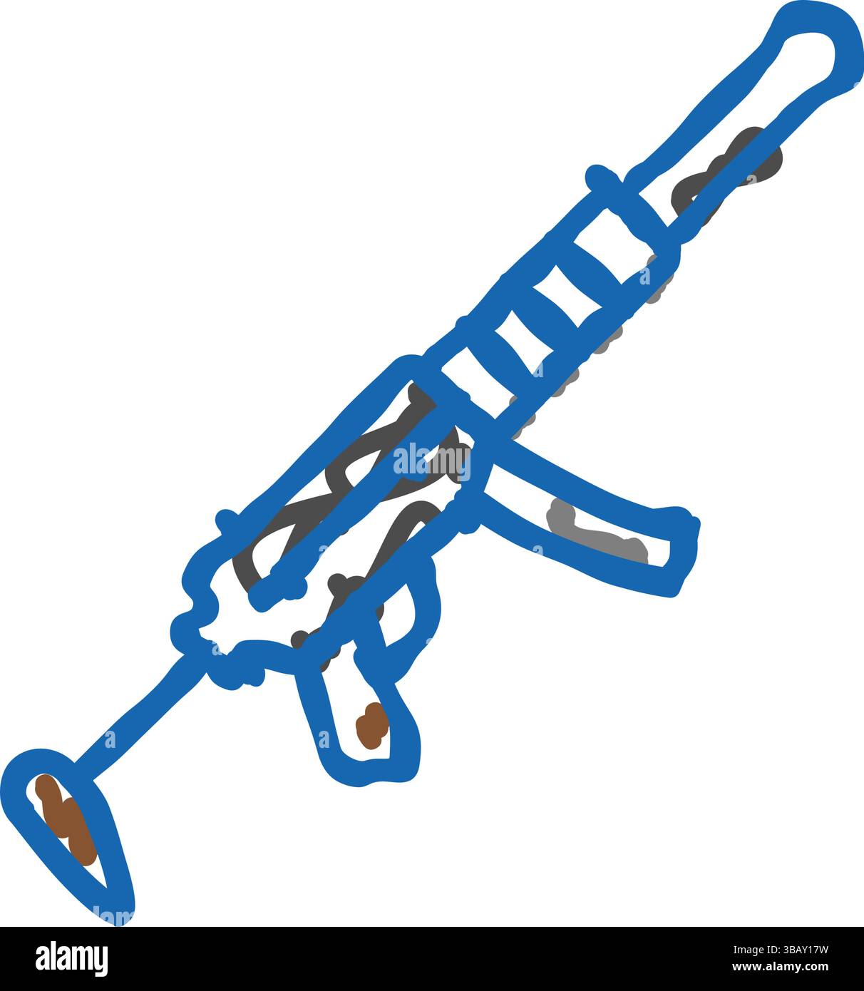 Rifle hud Stock Vector Images - Alamy