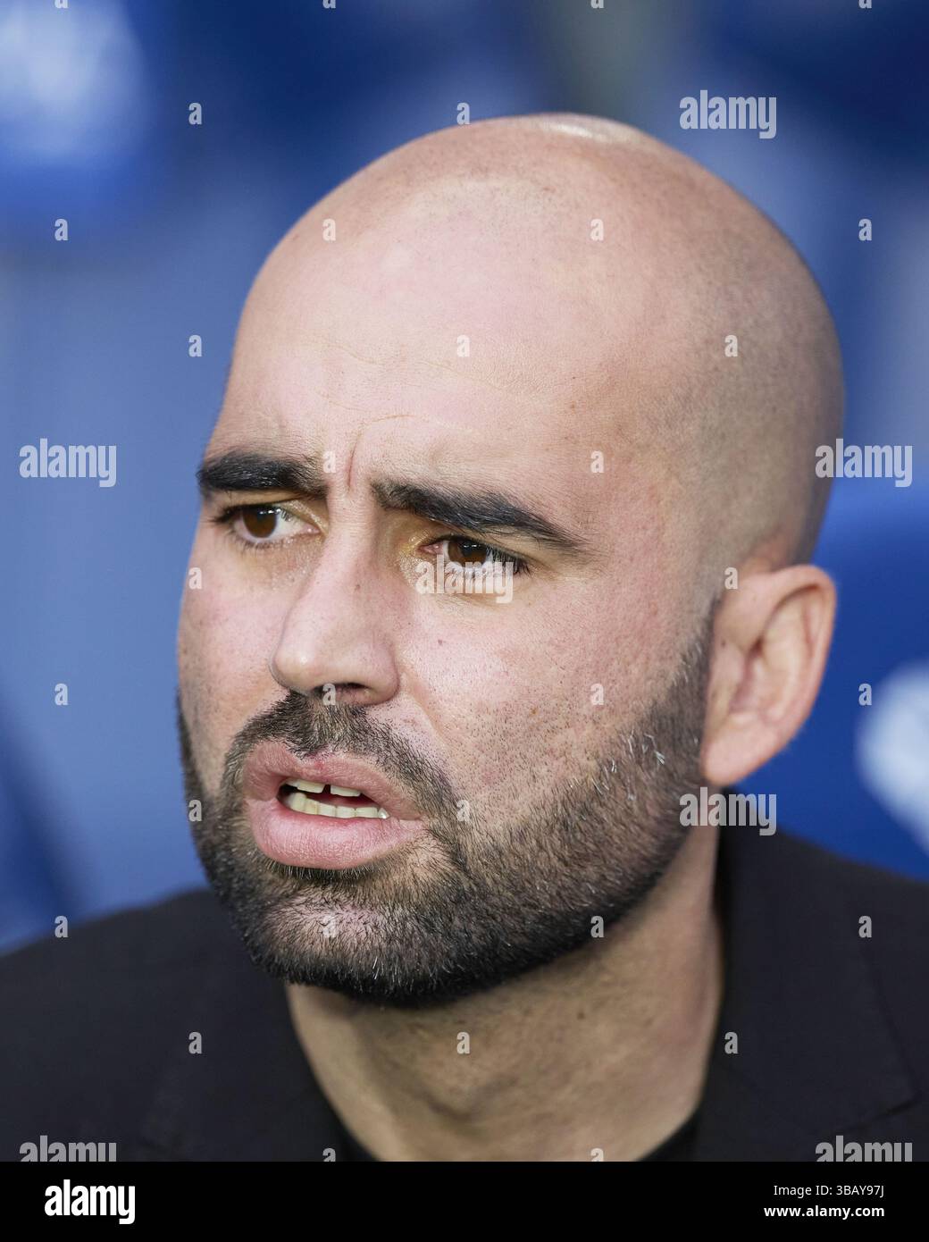 Claudio Giraldez head coach of RC Celta de Vigo during the Spanish ...