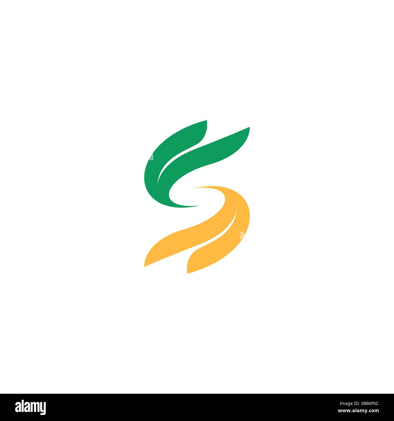 Letter S Connect Logo Design Vector Stock Vector