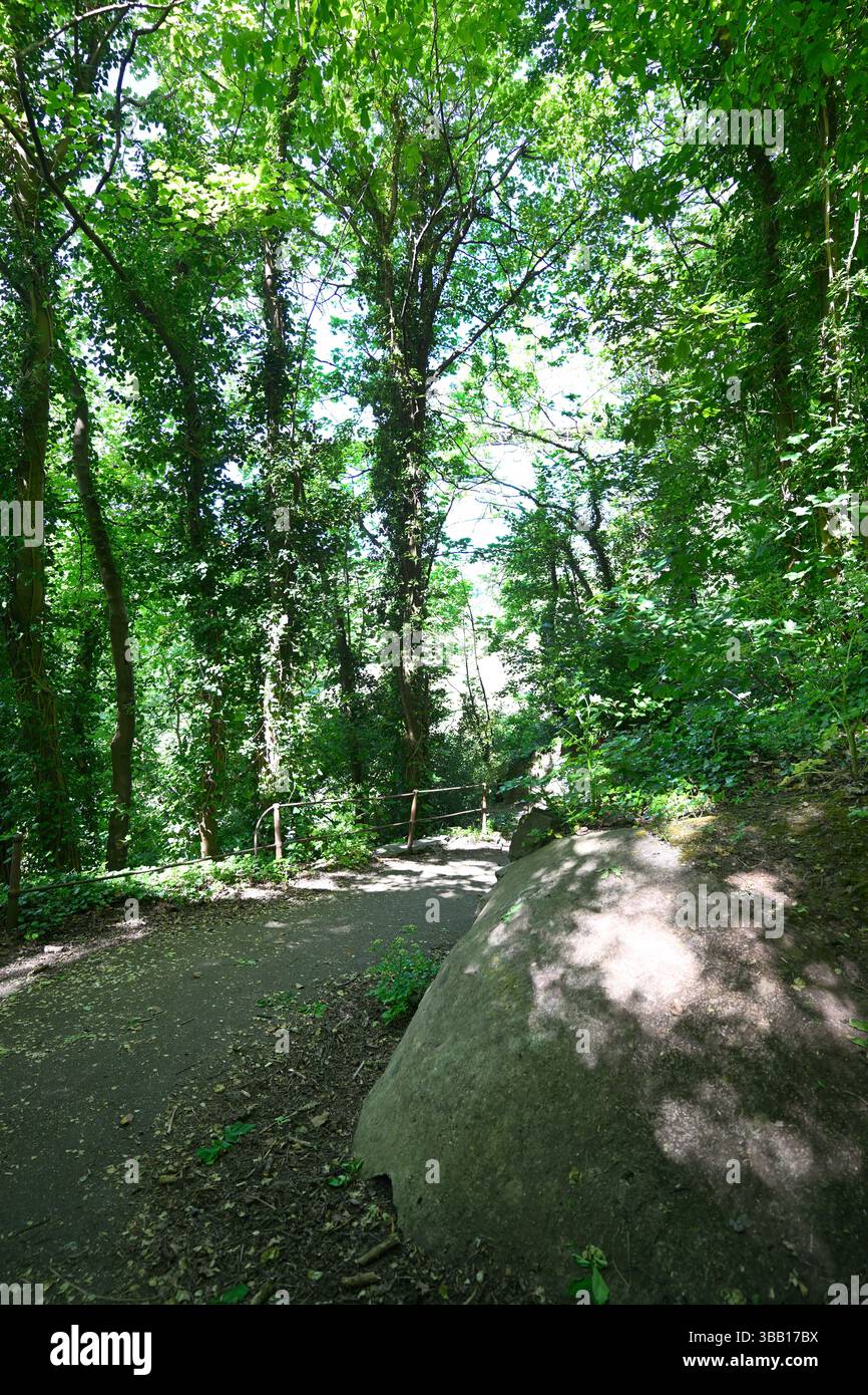 ZigZag path Clifton Bristol Stock Photo