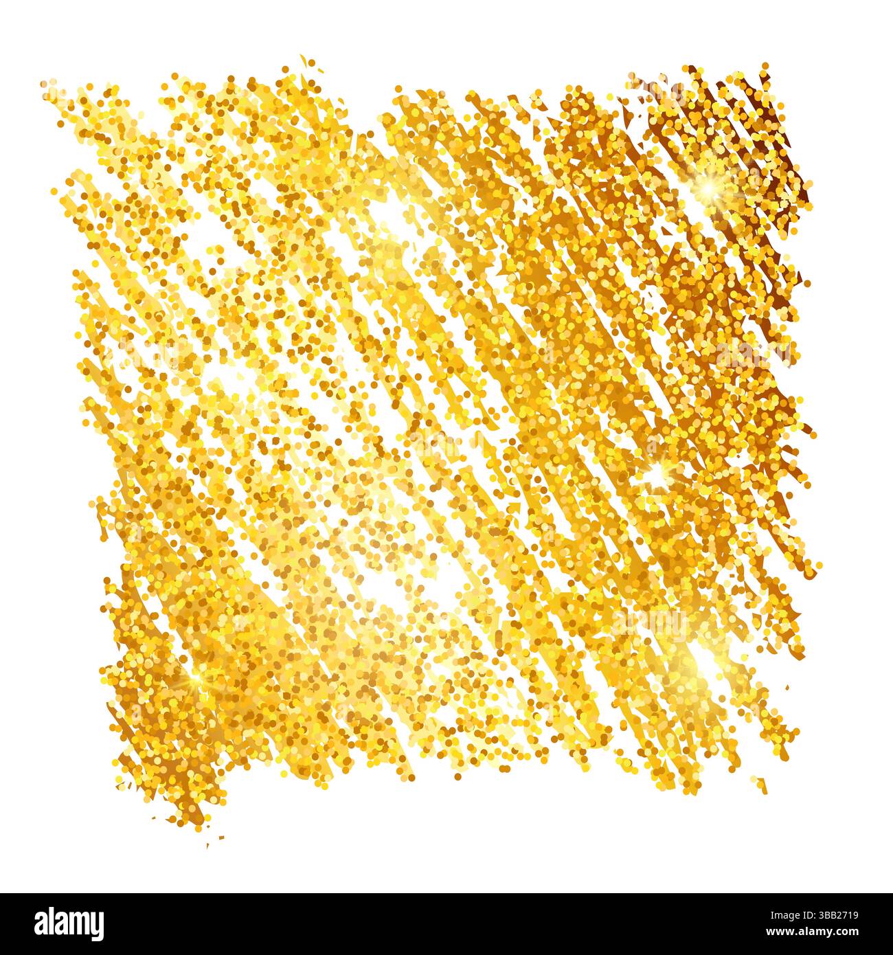 Gold foil effect vector Cut Out Stock Images & Pictures - Alamy